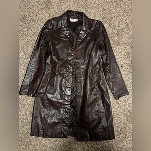Bagatelle Dark Brown Leather Women's Jacket